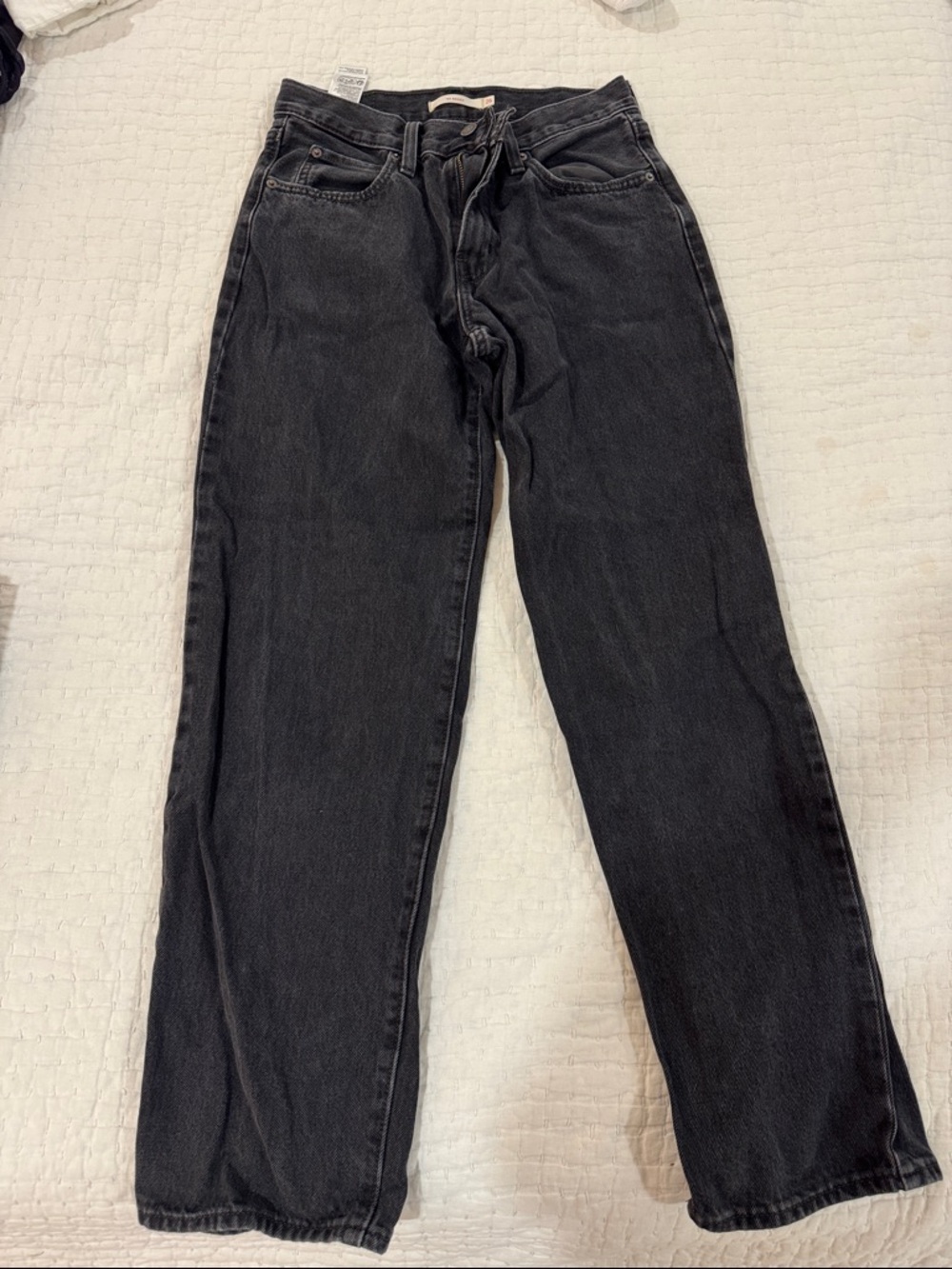 Levi's Women's ‘94 Baggy Wide-Leg Jeans in Black Wash